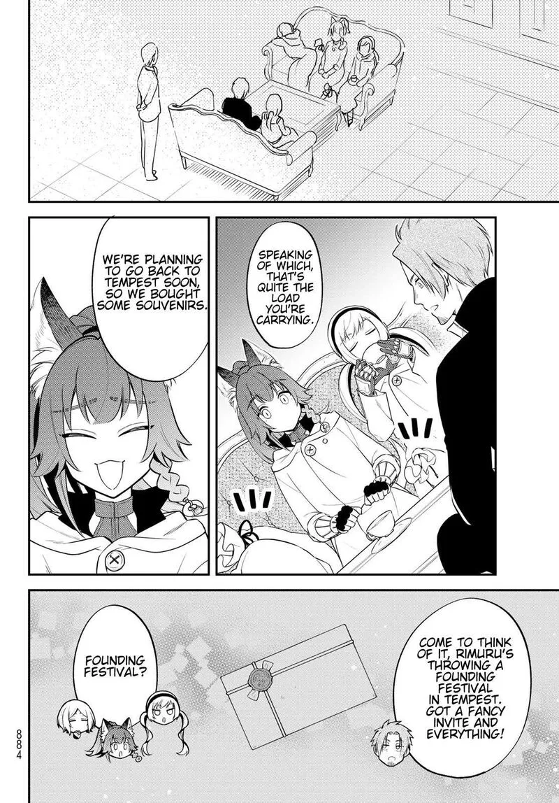 Tensei shitara Slime datta Ken Ibun: Makuni Kurashi no Trinity Chapter 74 page 24