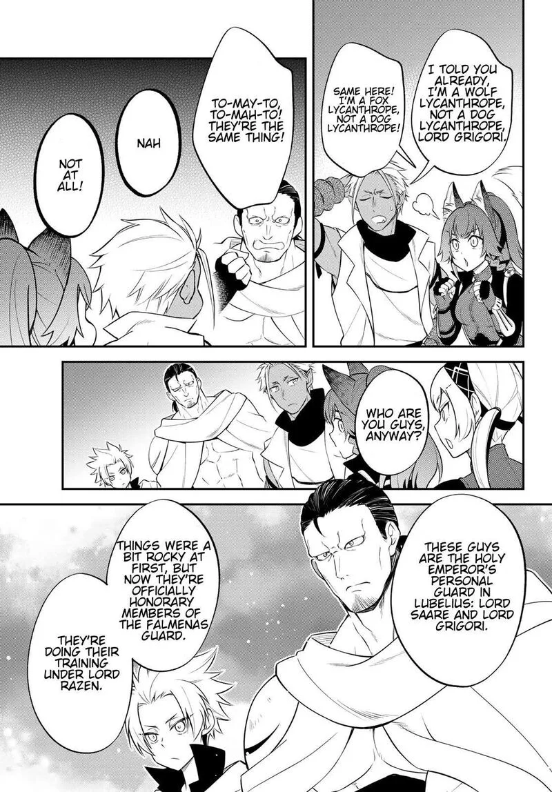 Tensei shitara Slime datta Ken Ibun: Makuni Kurashi no Trinity Chapter 75 page 3