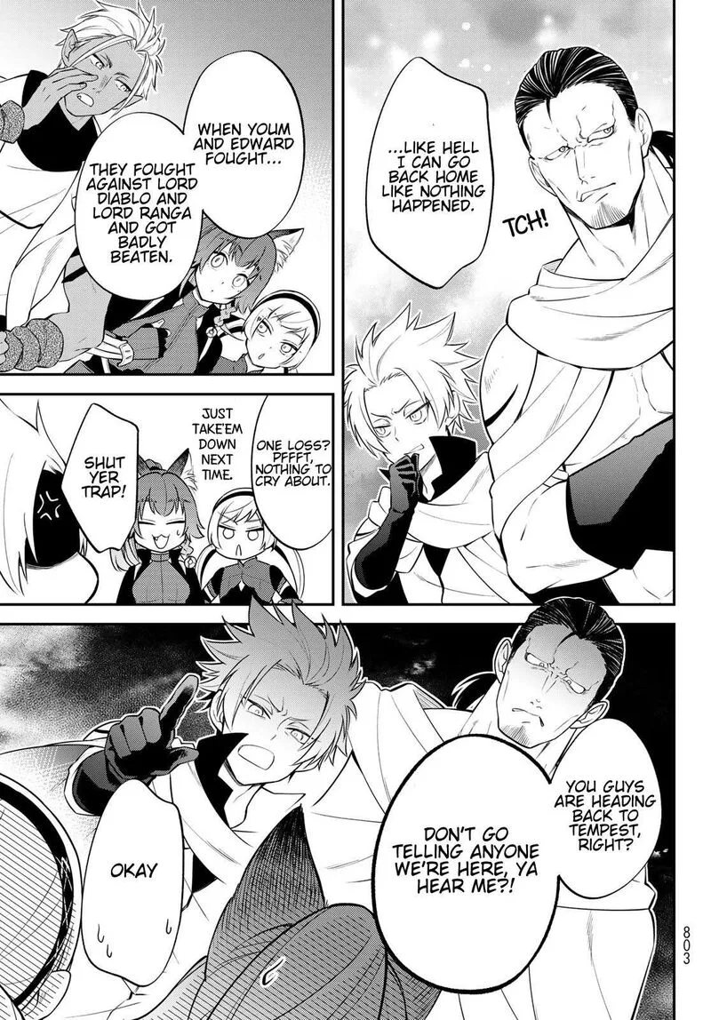 Tensei shitara Slime datta Ken Ibun: Makuni Kurashi no Trinity Chapter 75 page 5