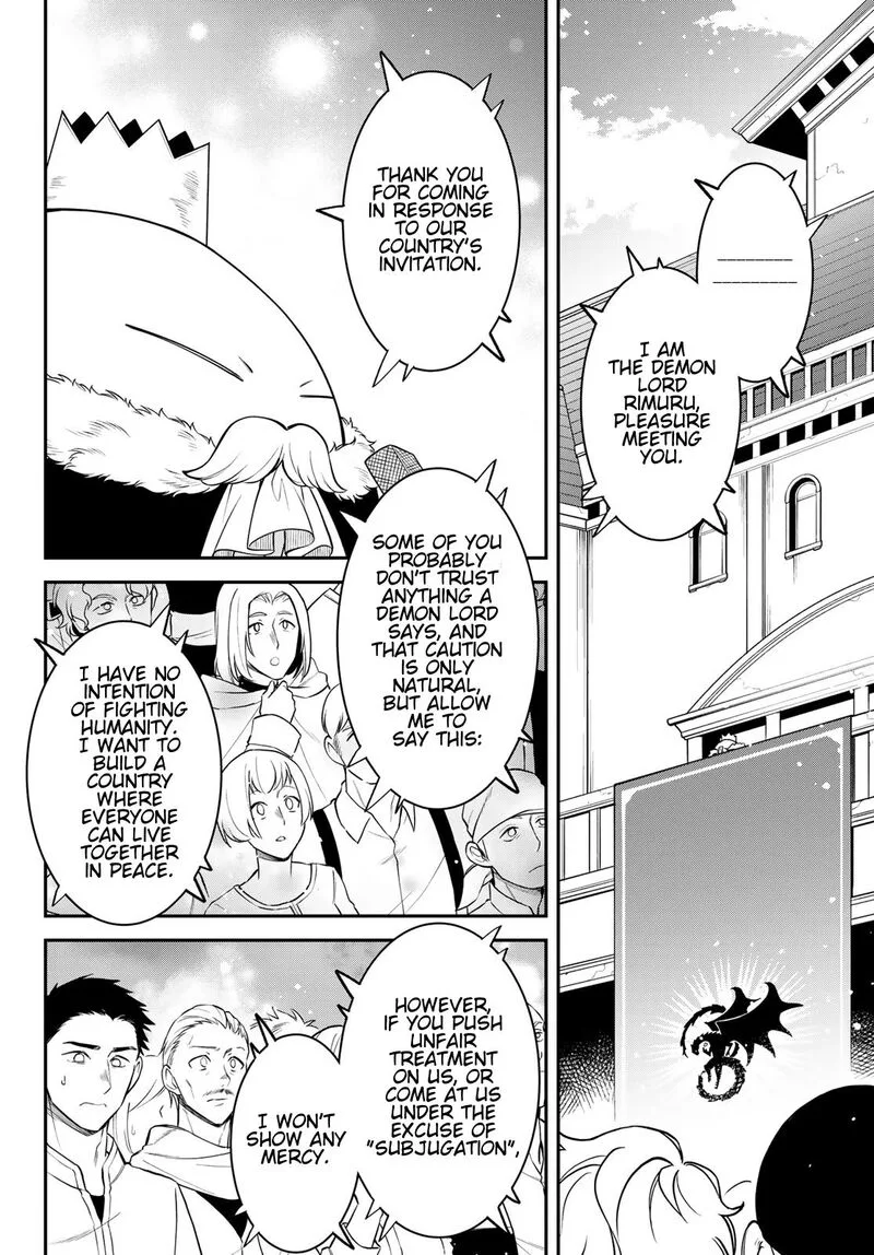 Tensei shitara Slime datta Ken Ibun: Makuni Kurashi no Trinity Chapter 77 page 4