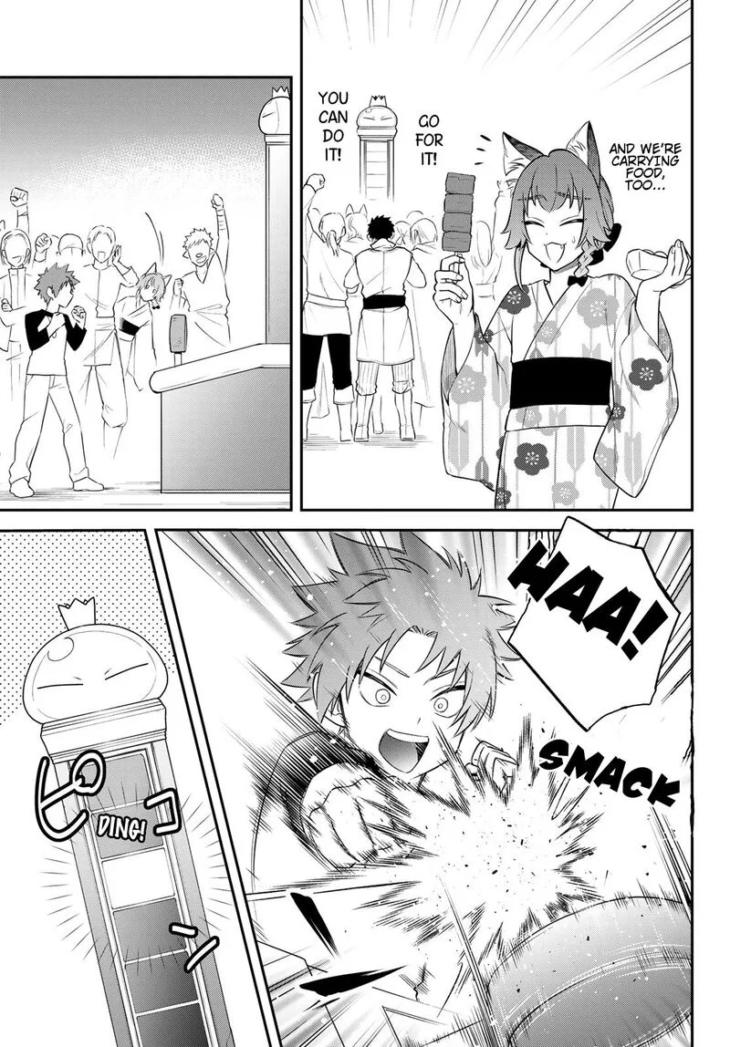 Tensei shitara Slime datta Ken Ibun: Makuni Kurashi no Trinity Chapter 77 page 21