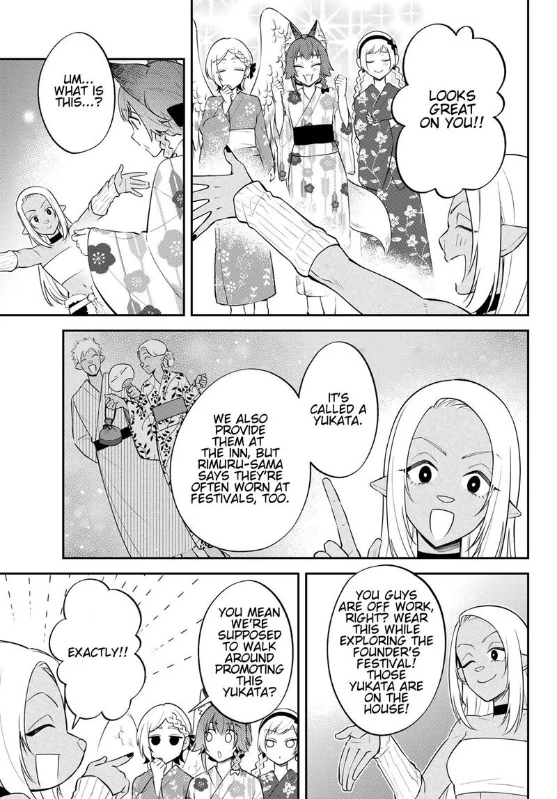 Tensei shitara Slime datta Ken Ibun: Makuni Kurashi no Trinity Chapter 77 page 9