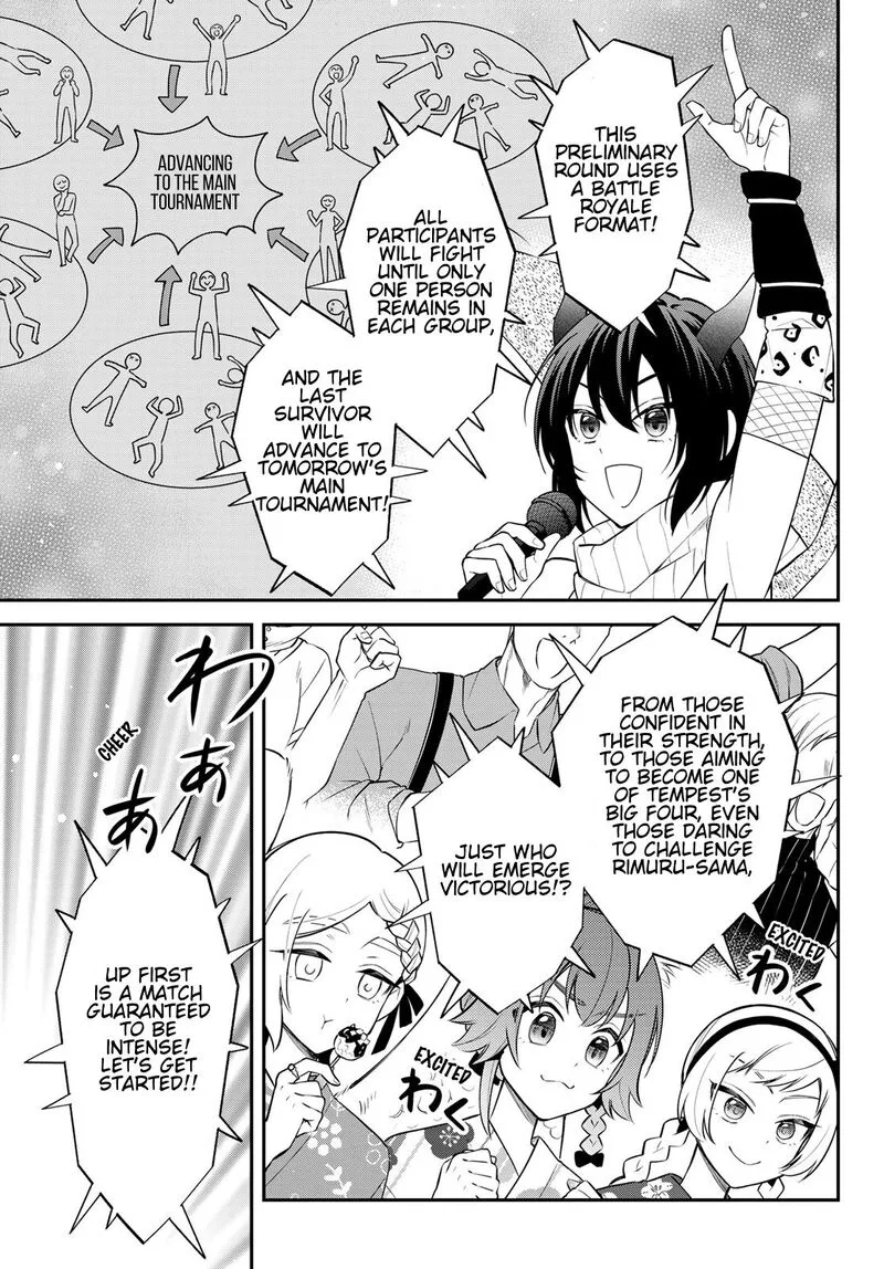 Tensei shitara Slime datta Ken Ibun: Makuni Kurashi no Trinity Chapter 78 page 3