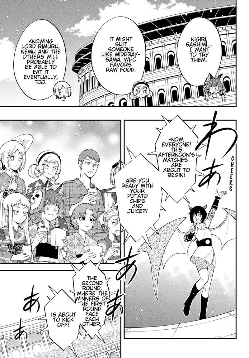 Tensei shitara Slime datta Ken Ibun: Makuni Kurashi no Trinity Chapter 80 page 9