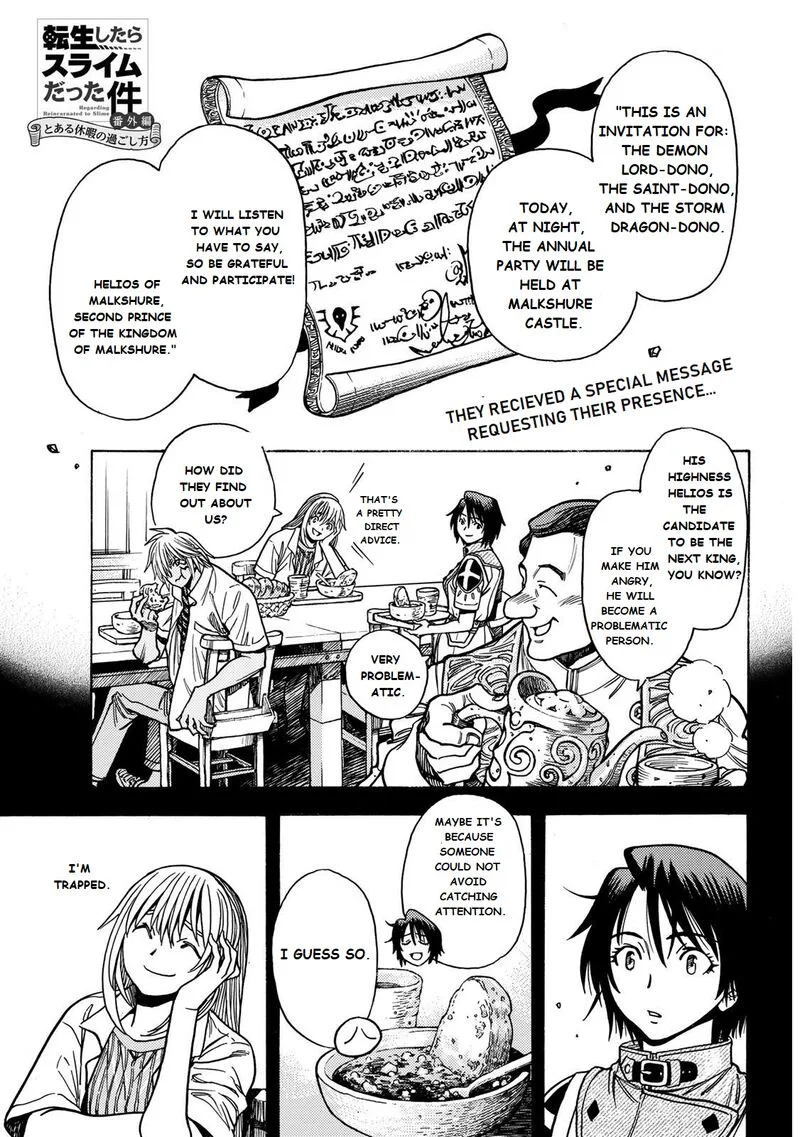 Tensei Shitara Slime Datta Ken - Toaru Kyuka no Sigoshi-kata Chapter 5 page 3