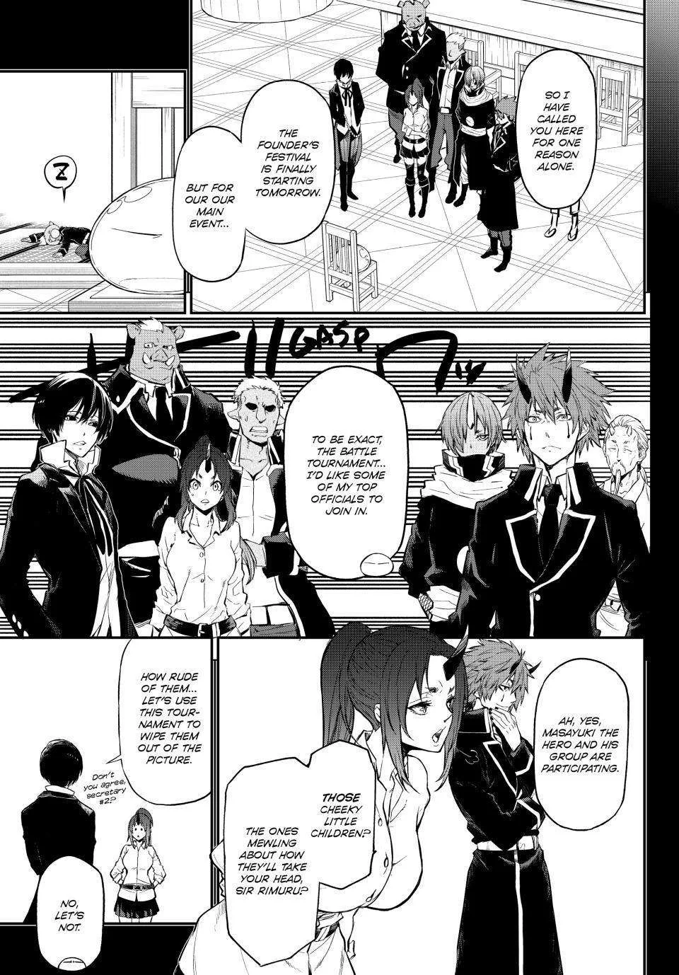 Tensei Shitara Slime Datta Ken Chapter 111 page 1