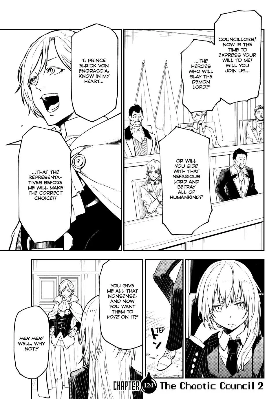 Tensei Shitara Slime Datta Ken Chapter 124 page 1