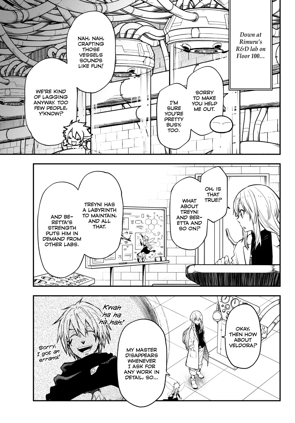 Tensei Shitara Slime Datta Ken Chapter 134 page 1