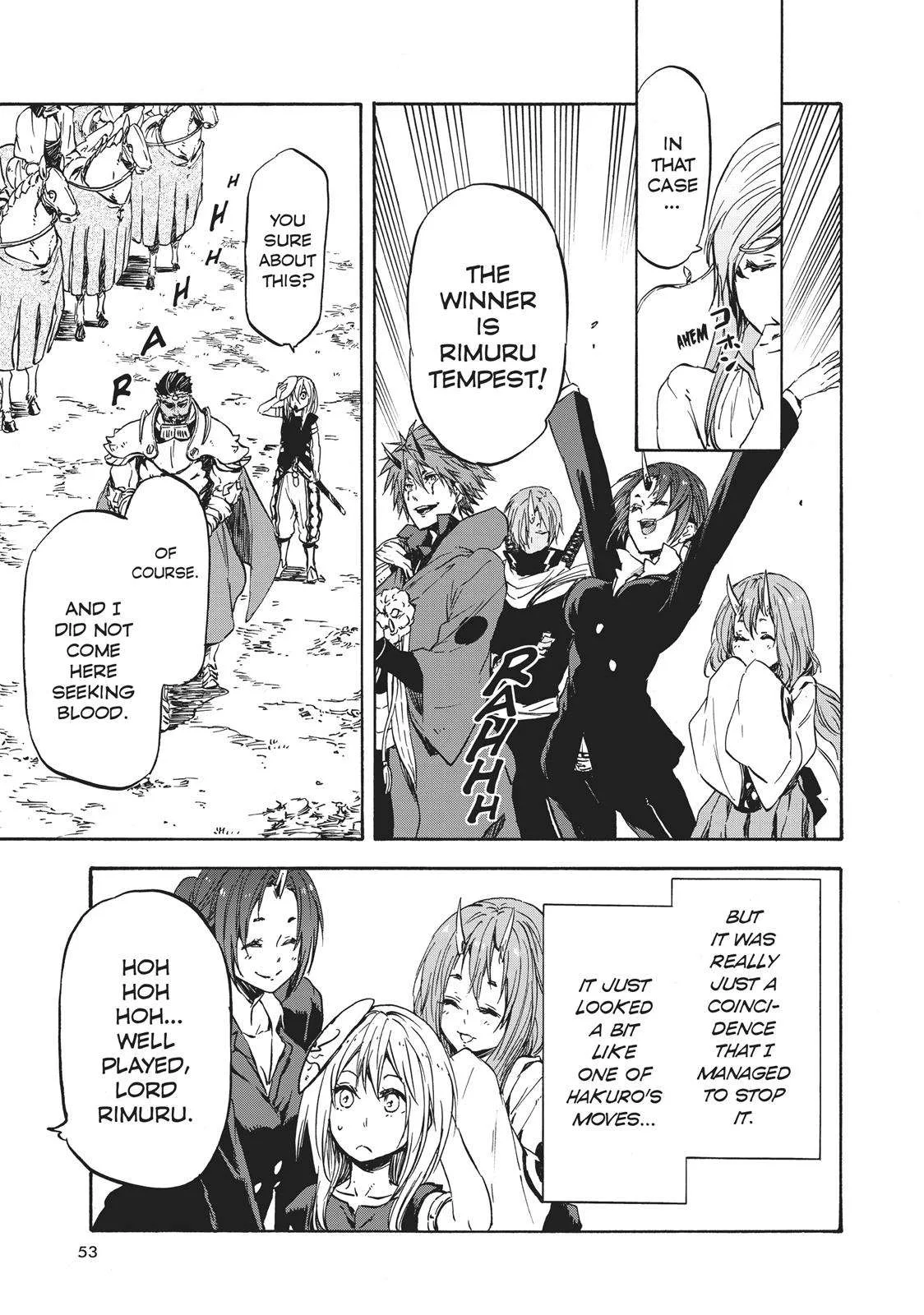 Tensei Shitara Slime Datta Ken Chapter 28 page 52