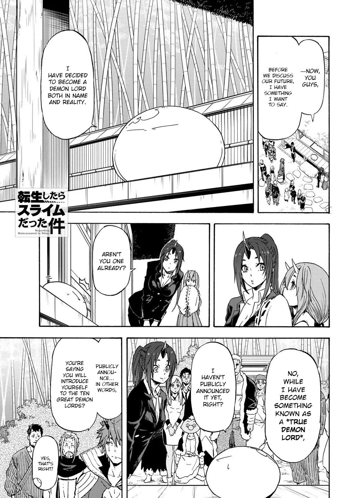Tensei Shitara Slime Datta Ken Chapter 71 page 1