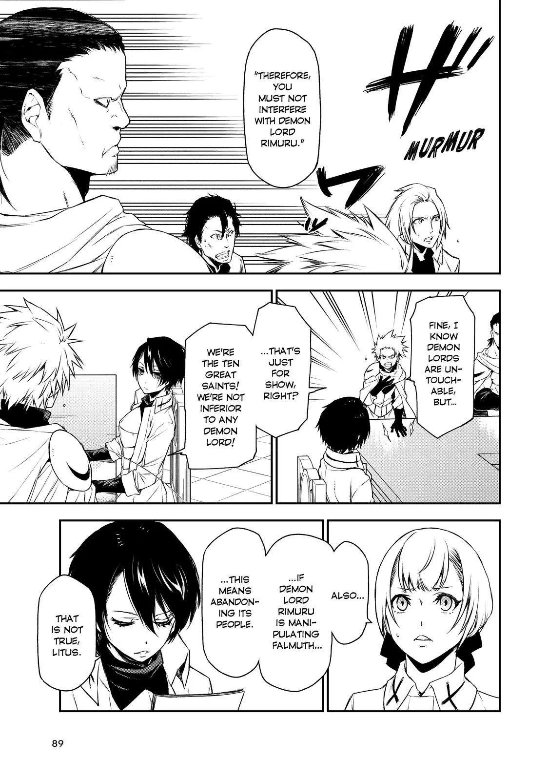 Tensei Shitara Slime Datta Ken Chapter 90 page 13