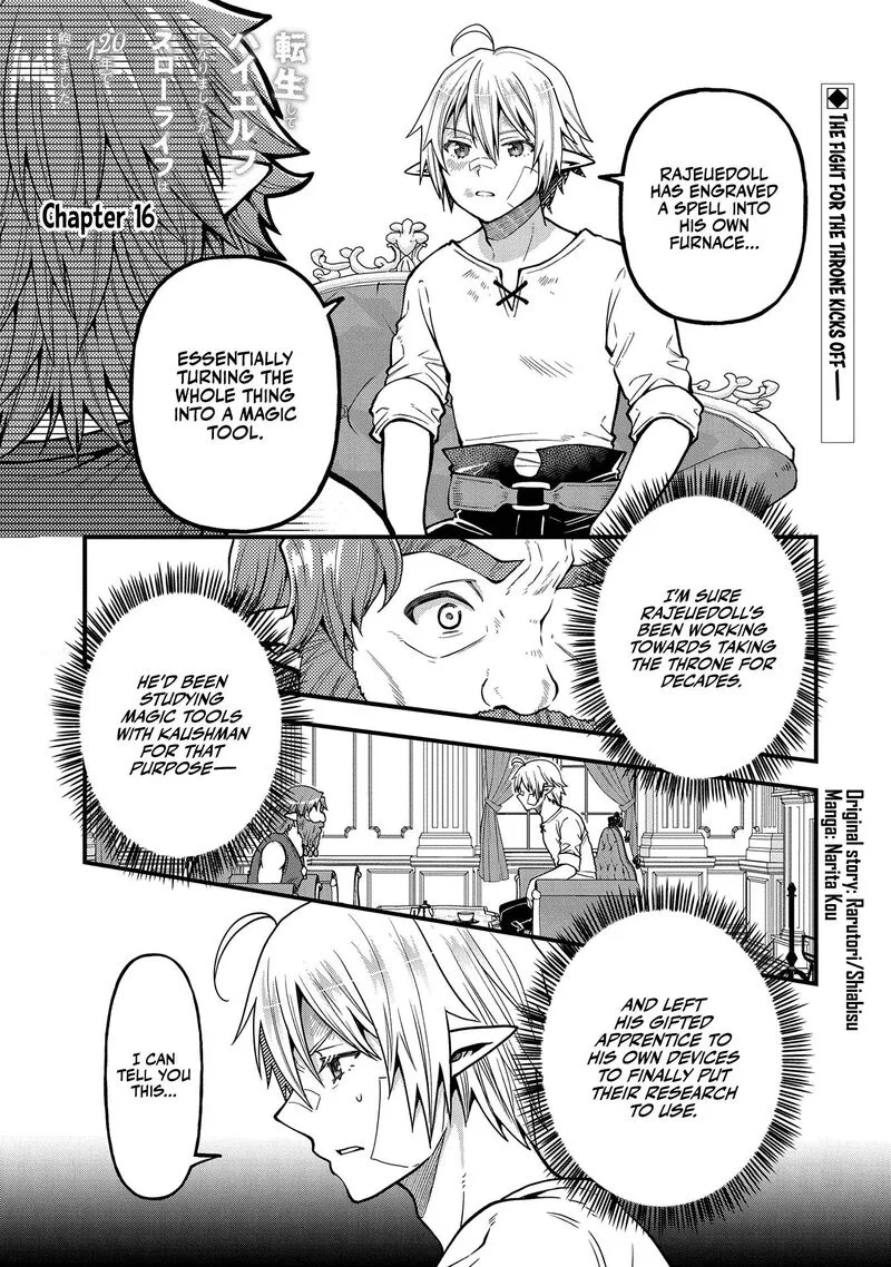 Tensei Shite High Elf ni Narimashitaga, Slow Life wa 120-nen de Akimashita Chapter 16 page 2