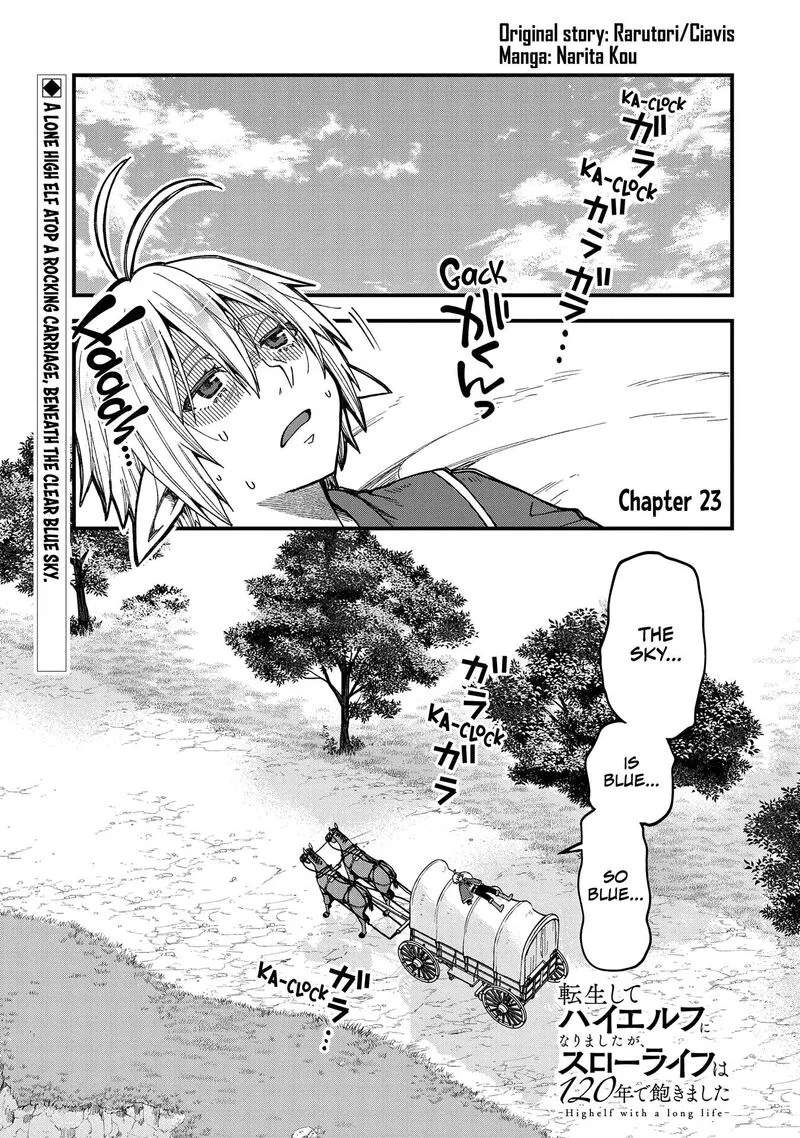Tensei Shite High Elf ni Narimashitaga, Slow Life wa 120-nen de Akimashita Chapter 23 page 2