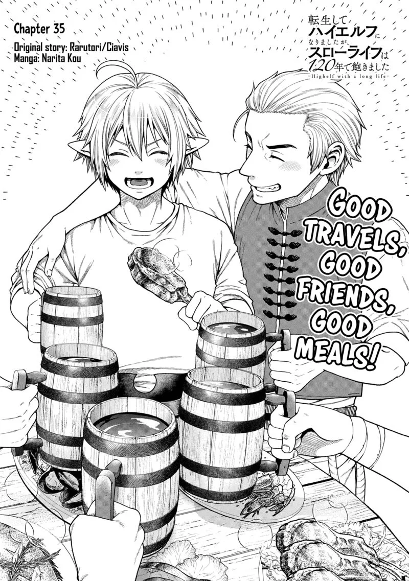 Tensei Shite High Elf ni Narimashitaga, Slow Life wa 120-nen de Akimashita Chapter 35 page 2