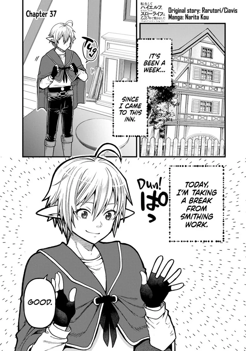 Tensei Shite High Elf ni Narimashitaga, Slow Life wa 120-nen de Akimashita Chapter 37 page 2