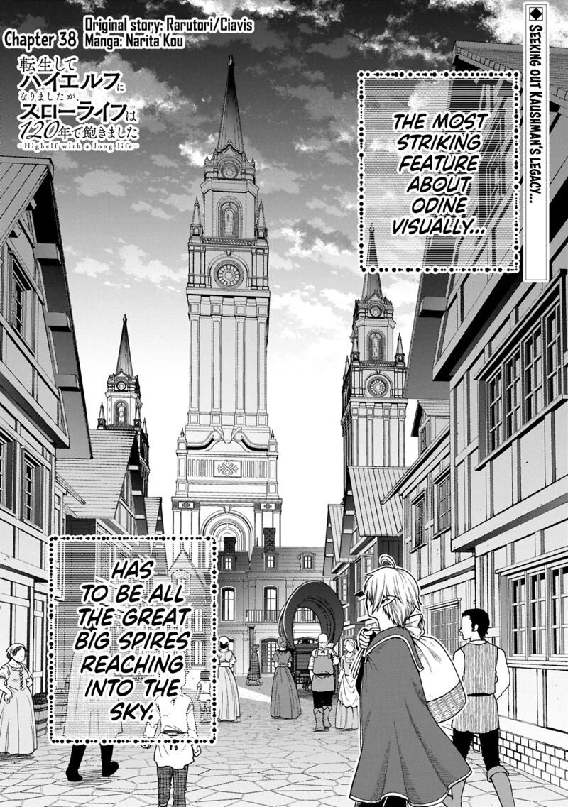 Tensei Shite High Elf ni Narimashitaga, Slow Life wa 120-nen de Akimashita Chapter 38 page 2