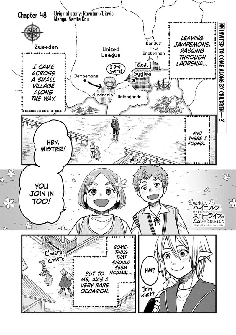 Tensei Shite High Elf ni Narimashitaga, Slow Life wa 120-nen de Akimashita Chapter 48 page 2