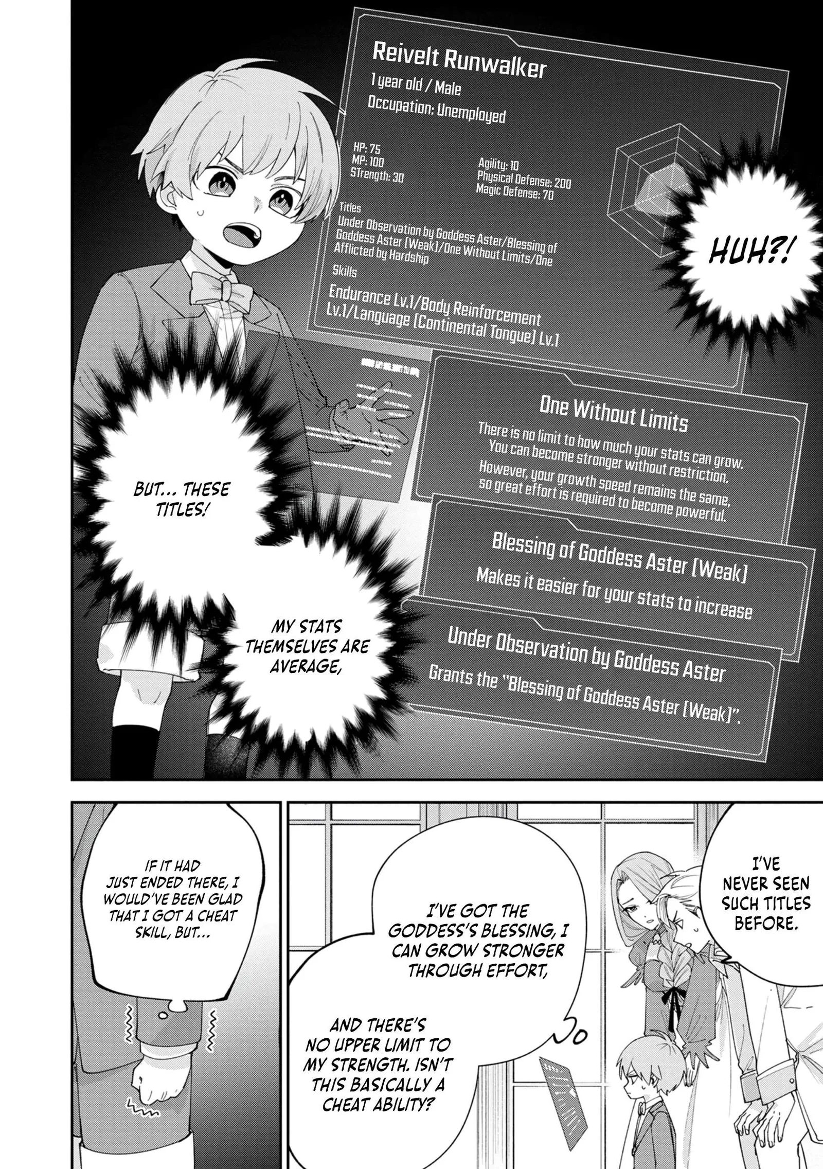 Tensei Shite Seichou Cheat o Te ni Iretara, Saikyou Skill mo Tsuita no desu ga!? Chapter 1 page 14