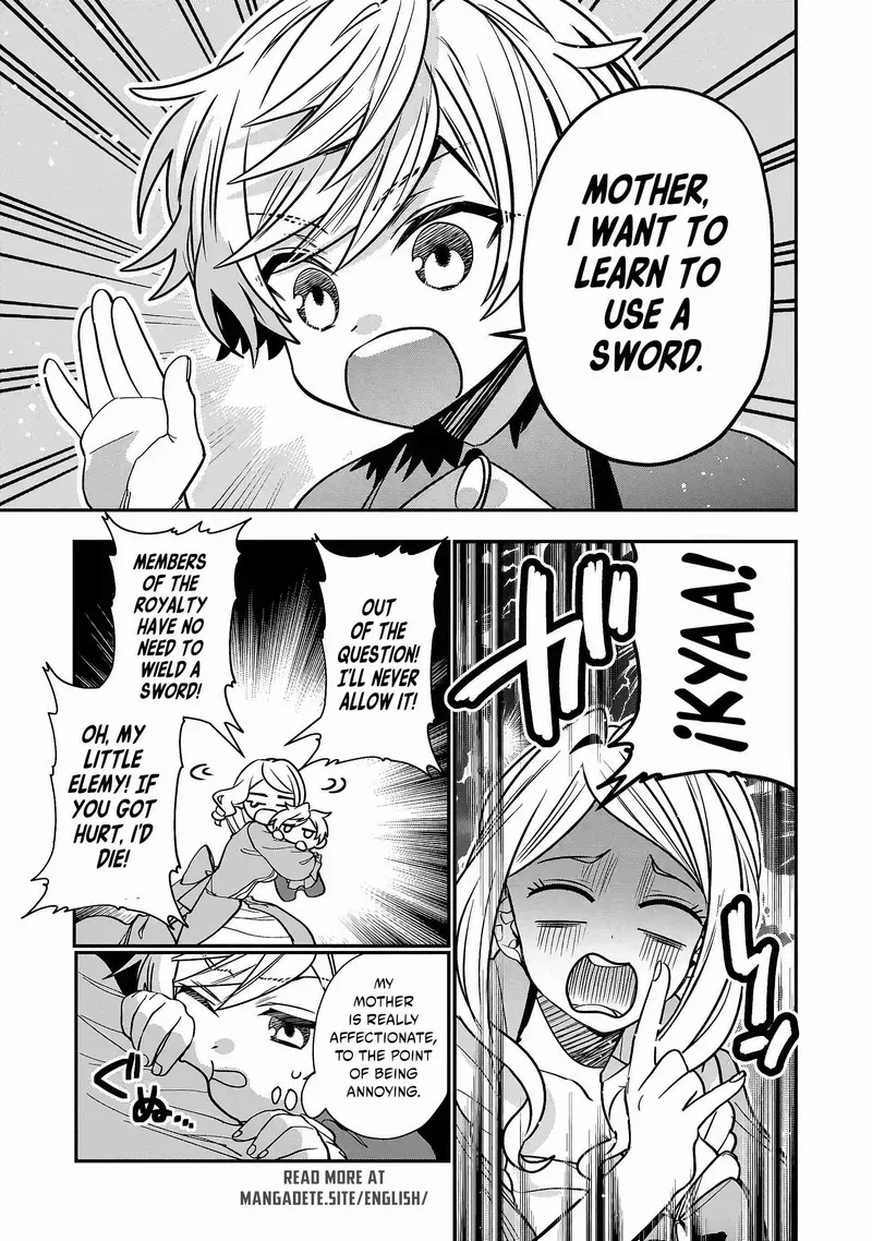 Tensei shite Shota Ouji ni Natta Ken Sei wa, Katsute no Deshi ni wa Zettai ni Baretakunai Chapter 1 page 8