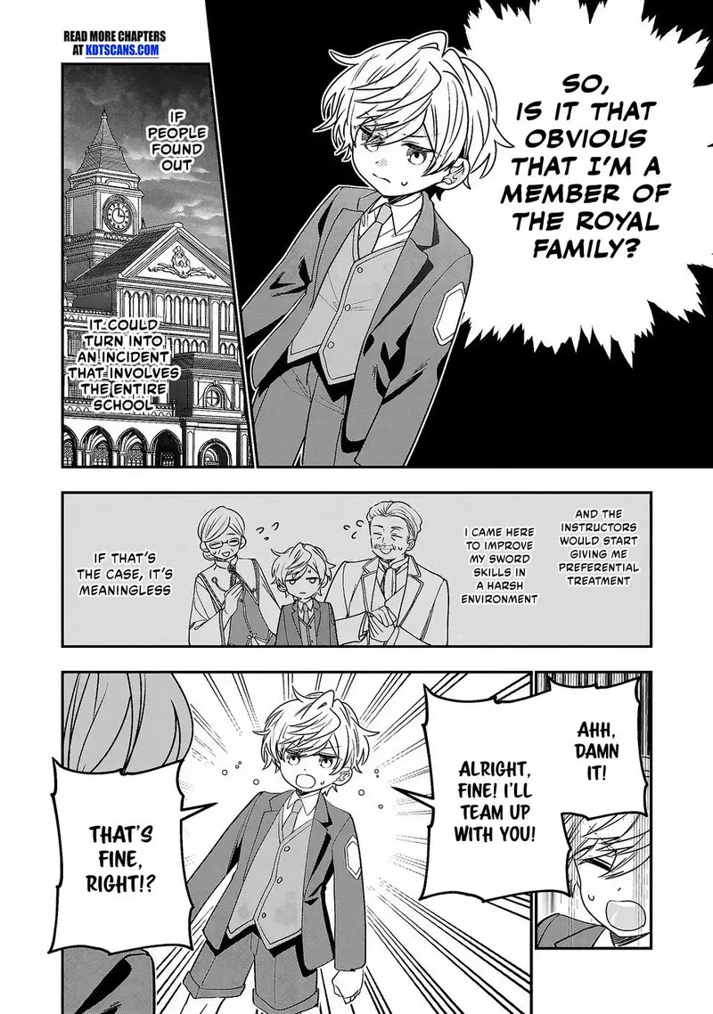 Tensei shite Shota Ouji ni Natta Ken Sei wa, Katsute no Deshi ni wa Zettai ni Baretakunai Chapter 5 page 2