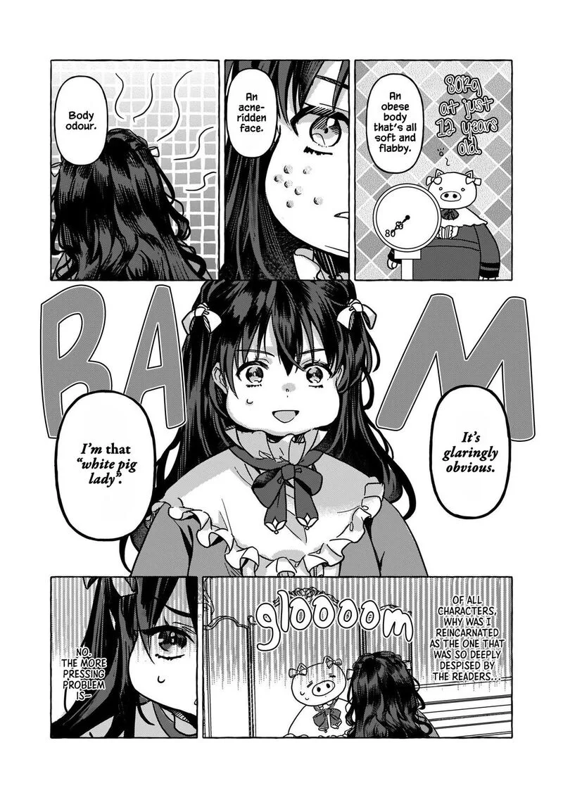 Tenseisaki ga Shoujo Manga no Shirobuta Reijou datta reBoooot! Chapter 1 page 10