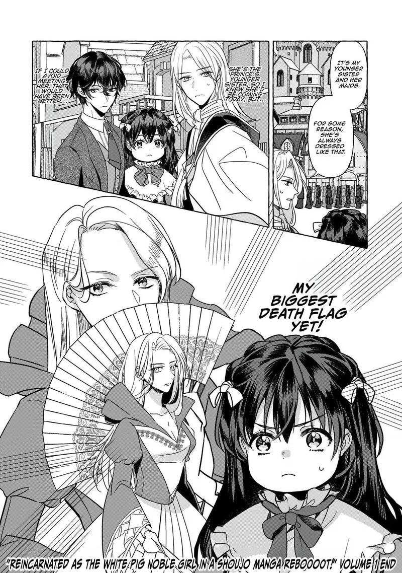 Tenseisaki ga Shoujo Manga no Shirobuta Reijou datta reBoooot! Chapter 4 page 42