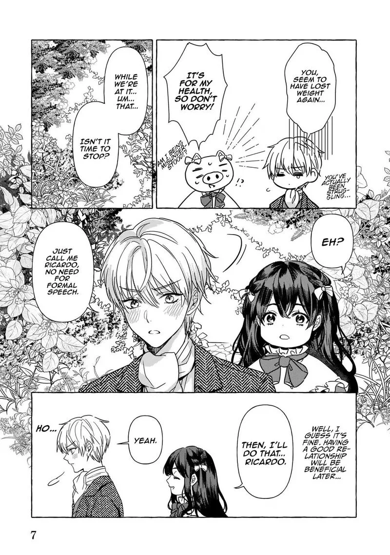 Tenseisaki ga Shoujo Manga no Shirobuta Reijou datta reBoooot! Chapter 5 page 8