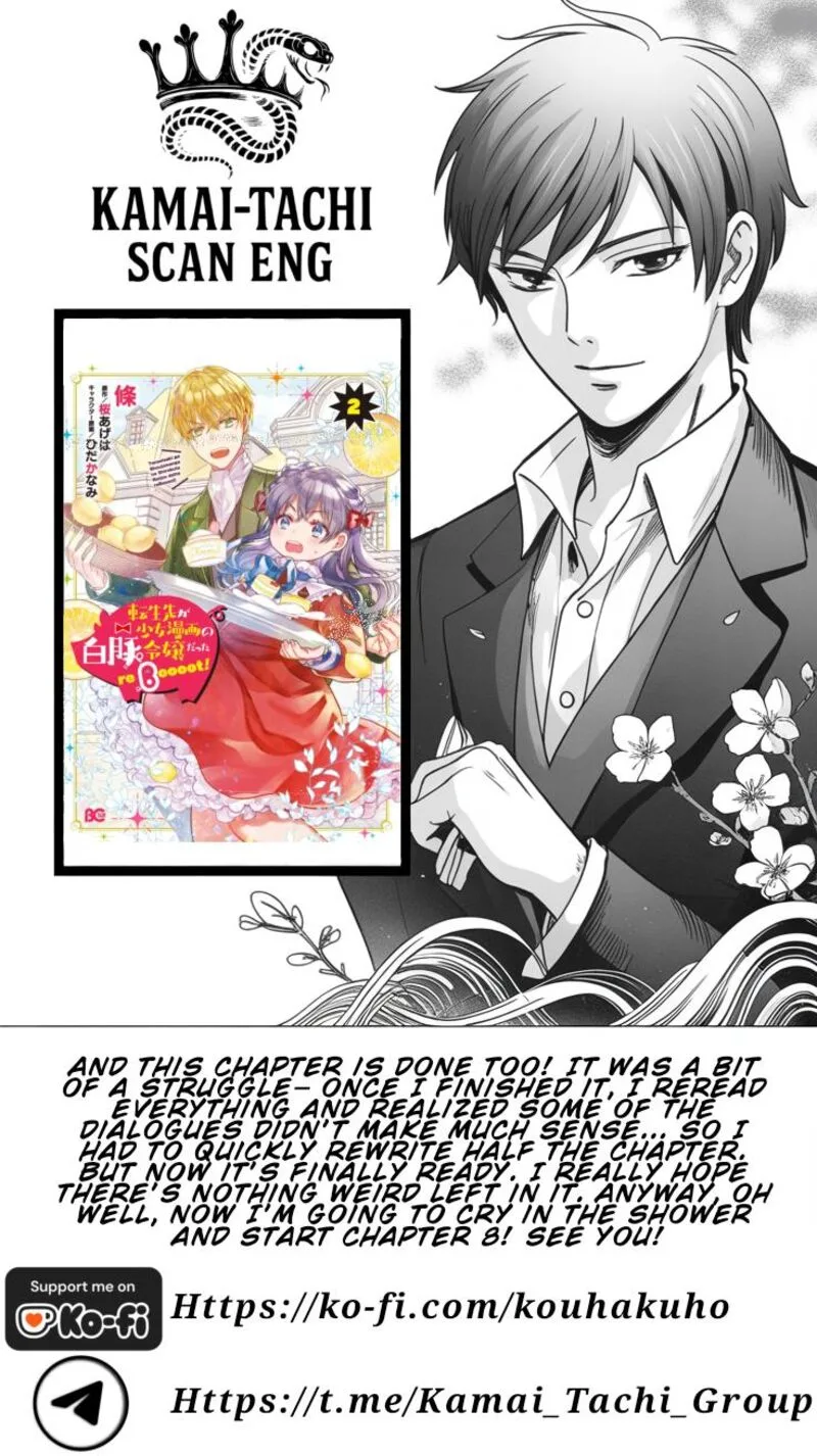 Tenseisaki ga Shoujo Manga no Shirobuta Reijou datta reBoooot! Chapter 7 page 30