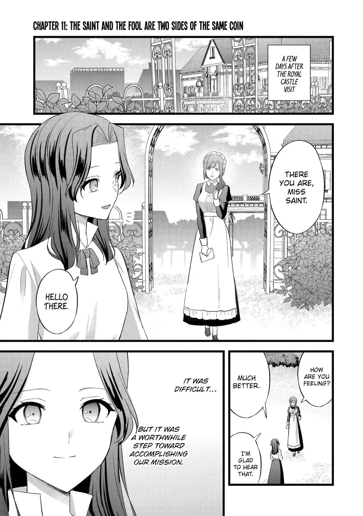 Tenseisha no Watashi wa Oshikatsu suru Tame Seijo ni Narimashita! Chapter 11 page 1