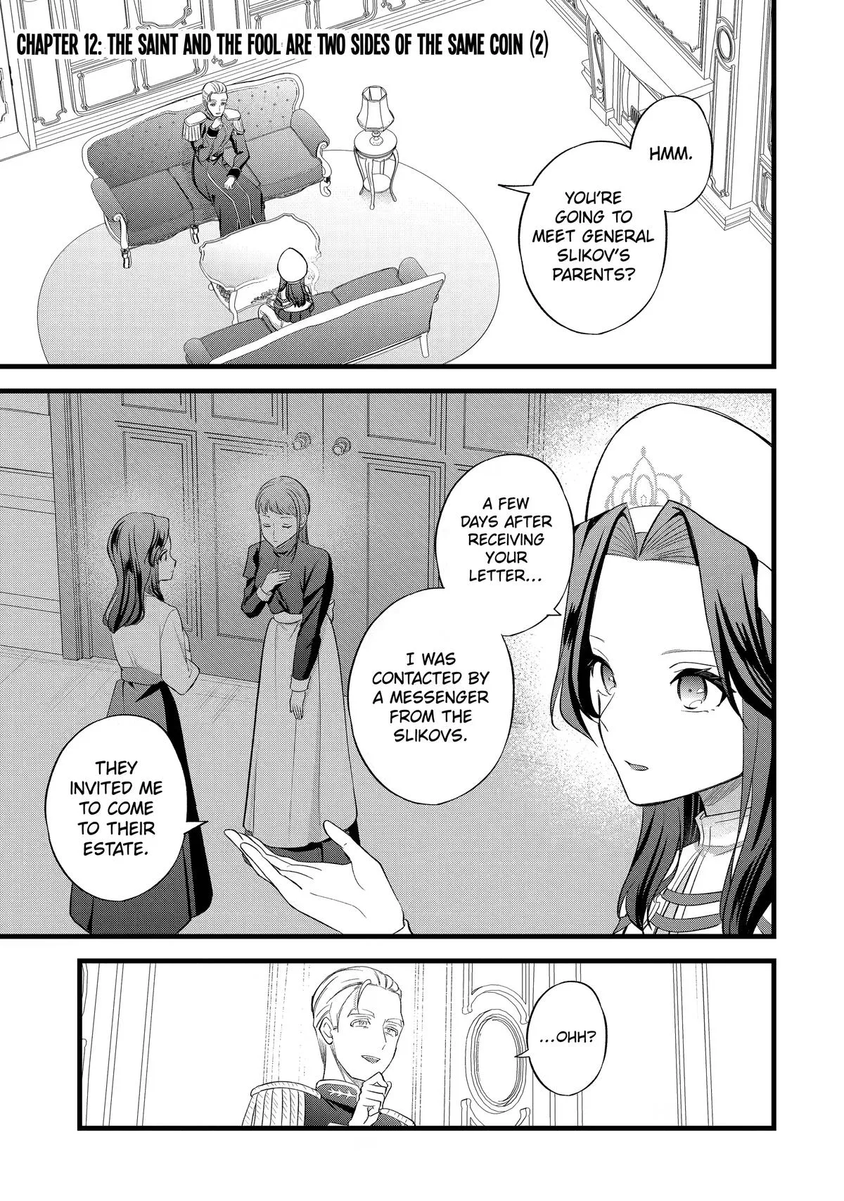 Tenseisha no Watashi wa Oshikatsu suru Tame Seijo ni Narimashita! Chapter 12 page 1