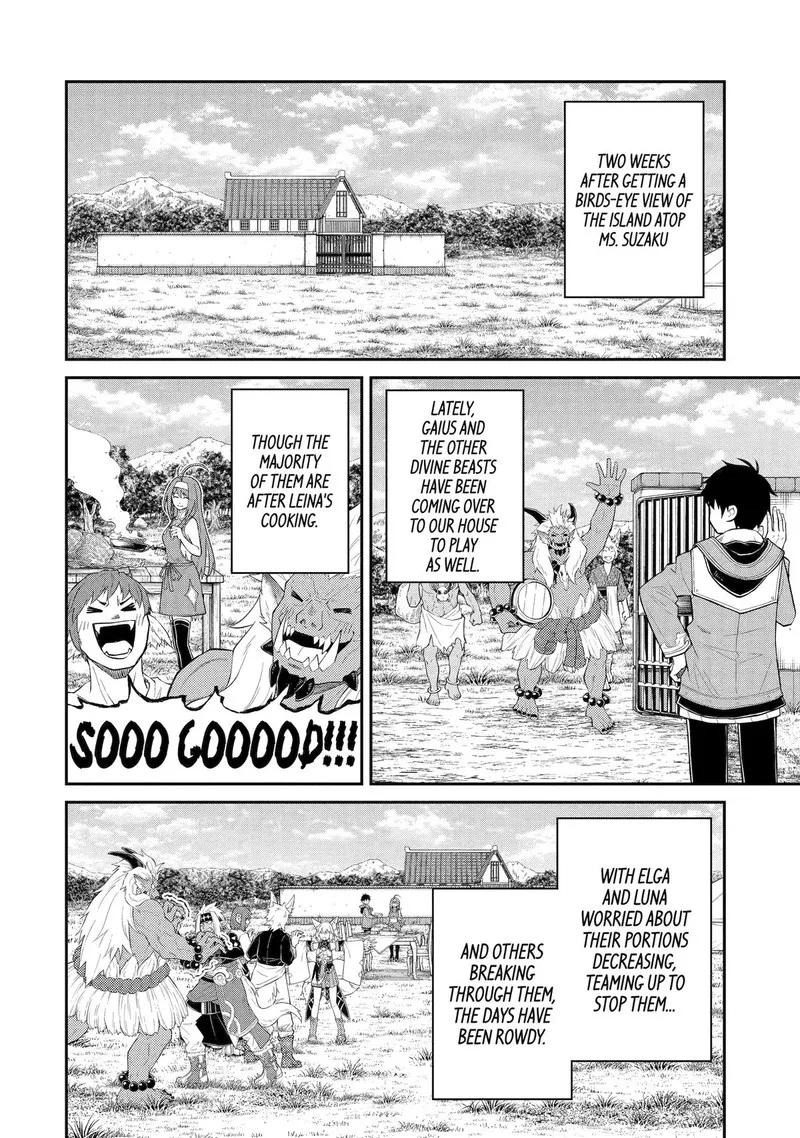 Tenseishitara Saikyou Shutachi ga Sumau Shima deshita. Kono Shima de Slow Life wo Tanoshimimasu Chapter 13 page 8