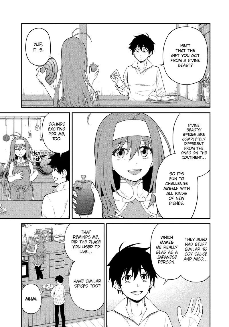 Tenseishitara Saikyou Shutachi ga Sumau Shima deshita. Kono Shima de Slow Life wo Tanoshimimasu Chapter 13 page 11