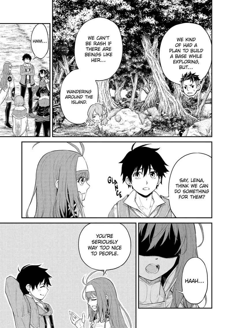 Tenseishitara Saikyou Shutachi ga Sumau Shima deshita. Kono Shima de Slow Life wo Tanoshimimasu Chapter 14 page 29
