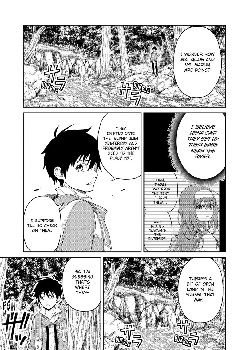 Tenseishitara Saikyou Shutachi ga Sumau Shima deshita. Kono Shima de Slow Life wo Tanoshimimasu Chapter 16 page 9
