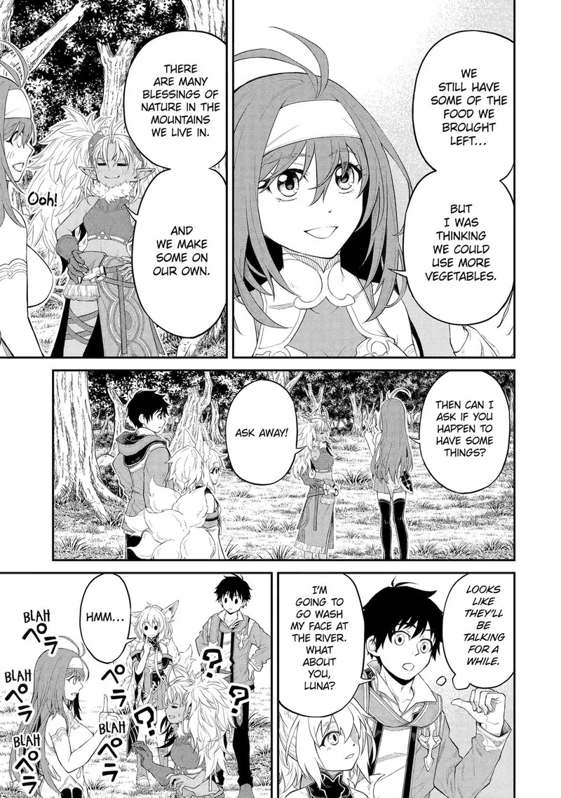 Tenseishitara Saikyou Shutachi ga Sumau Shima deshita. Kono Shima de Slow Life wo Tanoshimimasu Chapter 18 page 9
