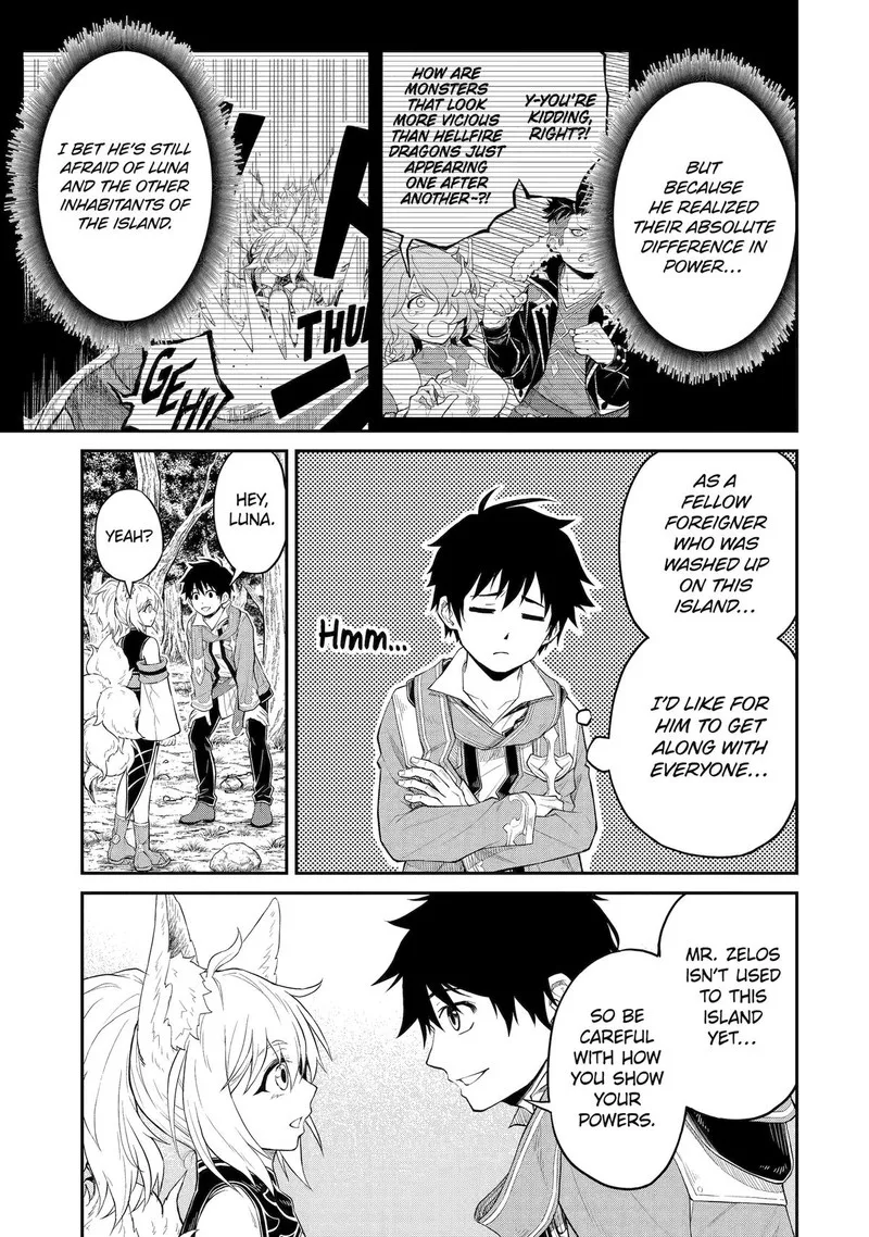 Tenseishitara Saikyou Shutachi ga Sumau Shima deshita. Kono Shima de Slow Life wo Tanoshimimasu Chapter 18 page 13