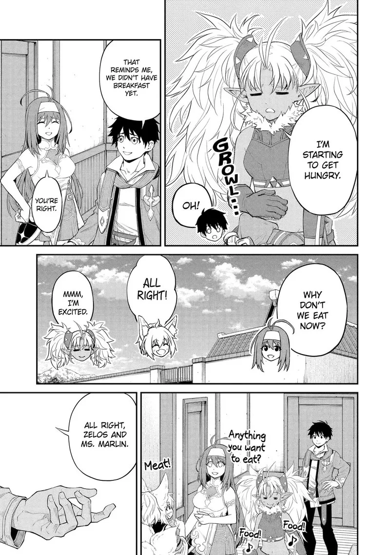 Tenseishitara Saikyou Shutachi ga Sumau Shima deshita. Kono Shima de Slow Life wo Tanoshimimasu Chapter 18 page 31