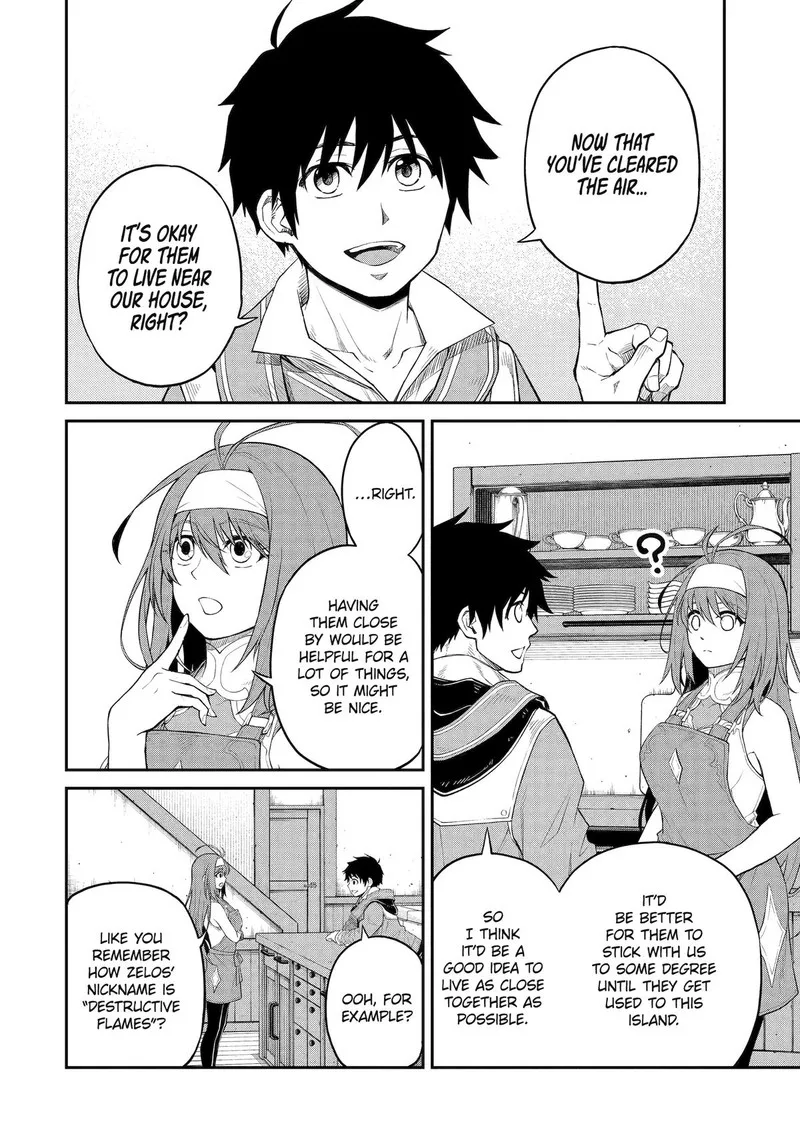 Tenseishitara Saikyou Shutachi ga Sumau Shima deshita. Kono Shima de Slow Life wo Tanoshimimasu Chapter 19 page 4