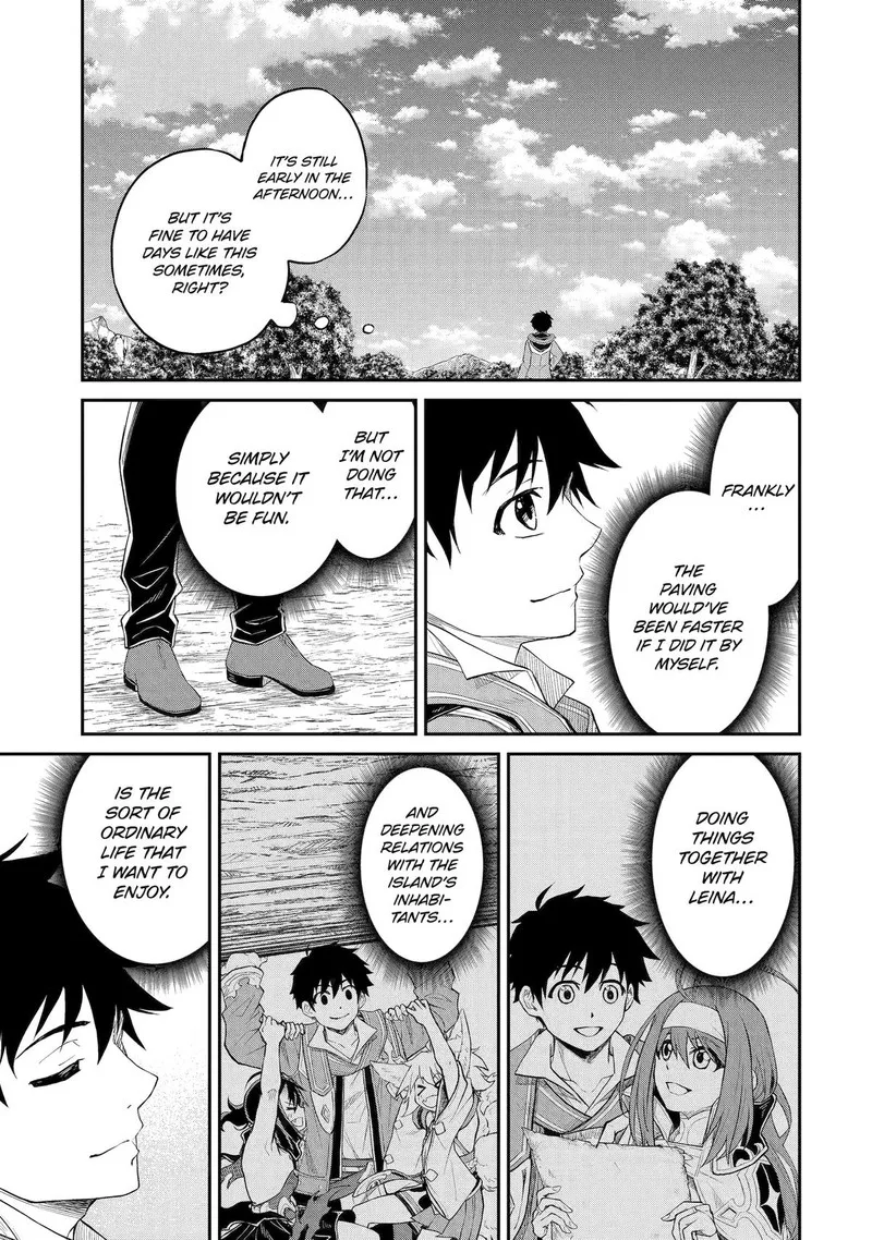 Tenseishitara Saikyou Shutachi ga Sumau Shima deshita. Kono Shima de Slow Life wo Tanoshimimasu Chapter 22 page 31