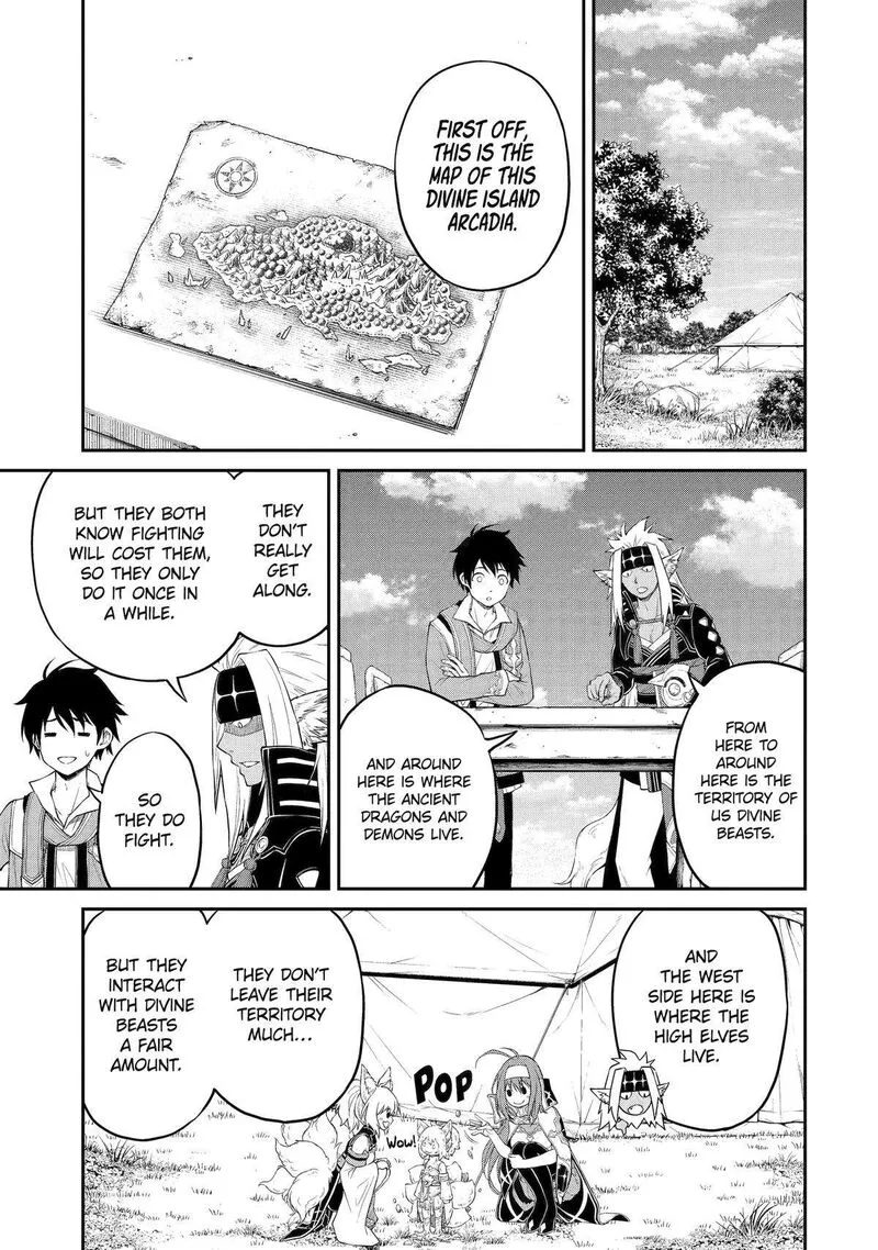 Tenseishitara Saikyou Shutachi ga Sumau Shima deshita. Kono Shima de Slow Life wo Tanoshimimasu Chapter 3 page 19