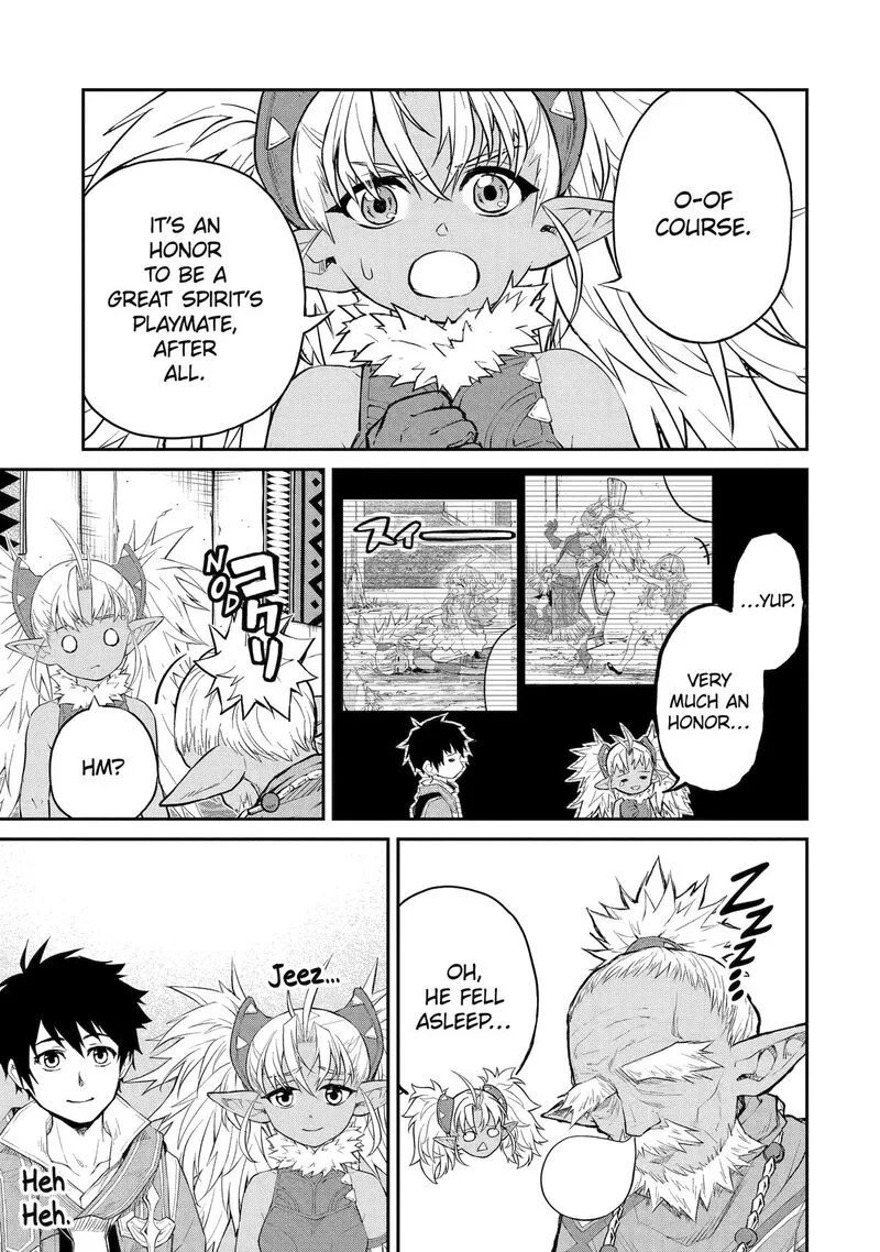 Tenseishitara Saikyou Shutachi ga Sumau Shima deshita. Kono Shima de Slow Life wo Tanoshimimasu Chapter 35 page 13