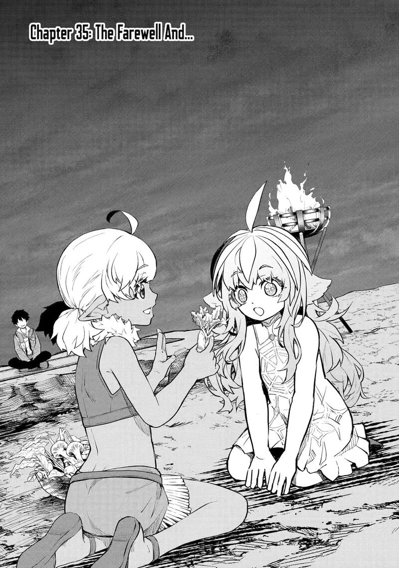 Tenseishitara Saikyou Shutachi ga Sumau Shima deshita. Kono Shima de Slow Life wo Tanoshimimasu Chapter 35 page 1