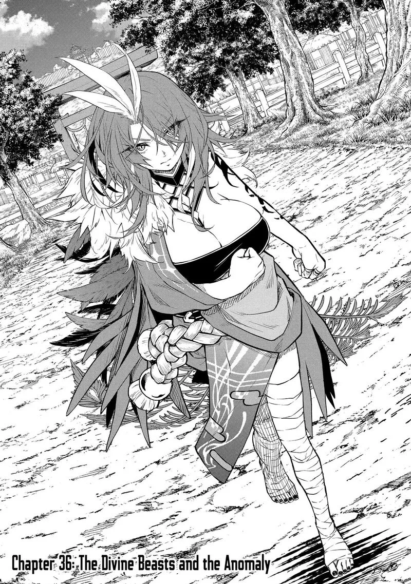 Tenseishitara Saikyou Shutachi ga Sumau Shima deshita. Kono Shima de Slow Life wo Tanoshimimasu Chapter 36 page 1