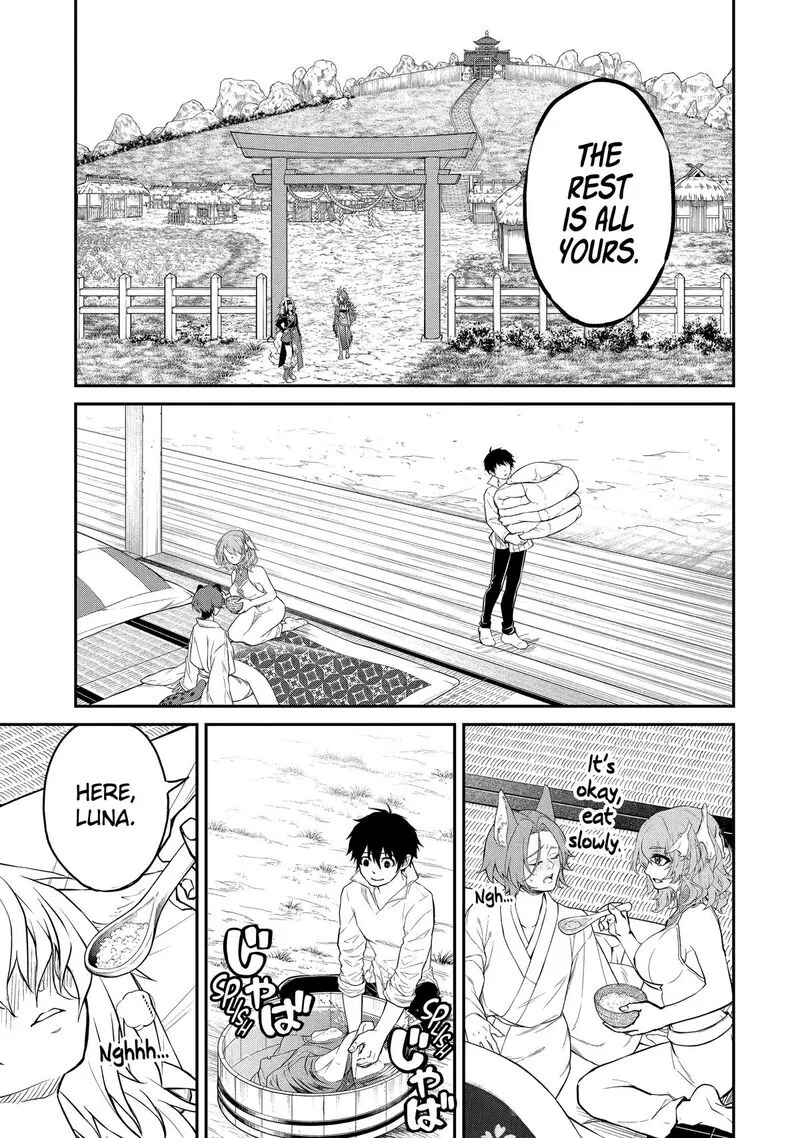 Tenseishitara Saikyou Shutachi ga Sumau Shima deshita. Kono Shima de Slow Life wo Tanoshimimasu Chapter 36 page 33
