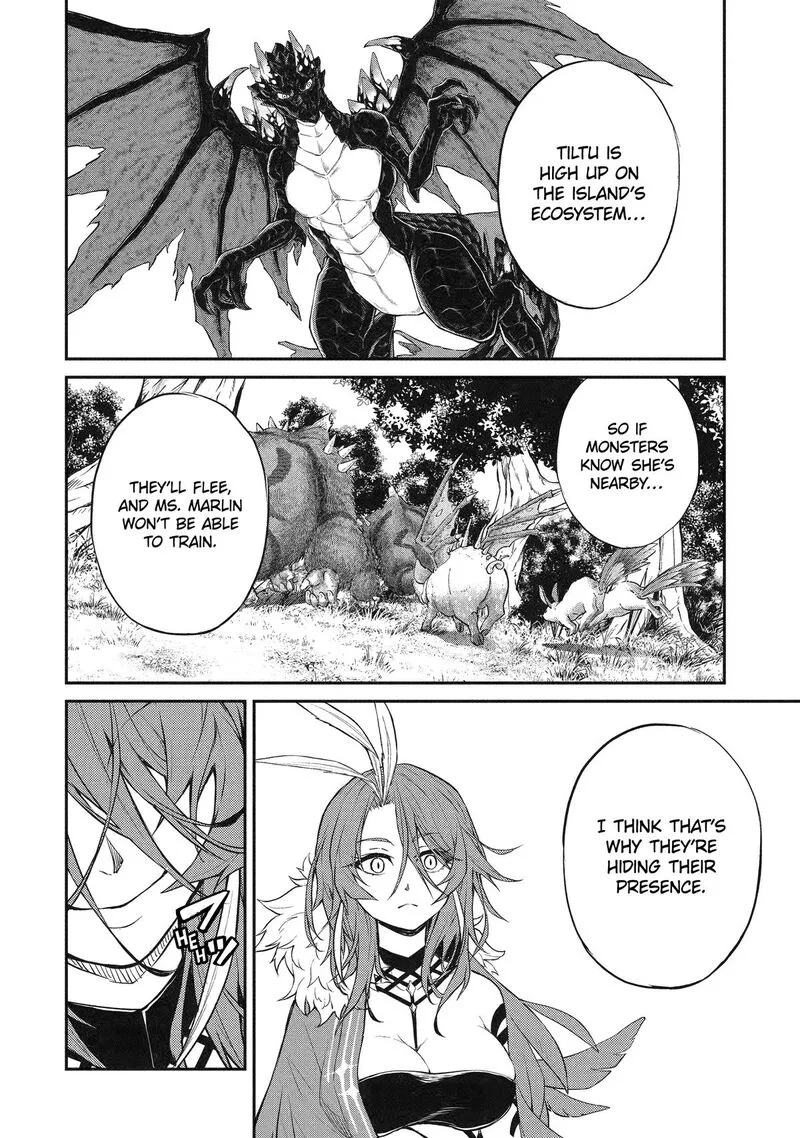 Tenseishitara Saikyou Shutachi ga Sumau Shima deshita. Kono Shima de Slow Life wo Tanoshimimasu Chapter 36 page 10