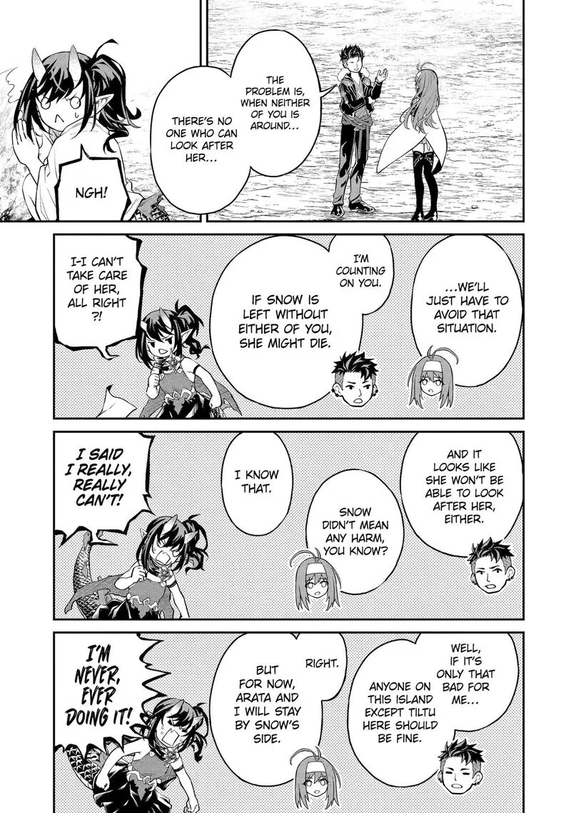 Tenseishitara Saikyou Shutachi ga Sumau Shima deshita. Kono Shima de Slow Life wo Tanoshimimasu Chapter 37 page 29