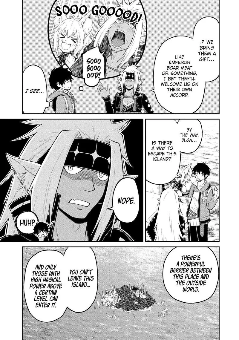 Tenseishitara Saikyou Shutachi ga Sumau Shima deshita. Kono Shima de Slow Life wo Tanoshimimasu Chapter 7 page 5