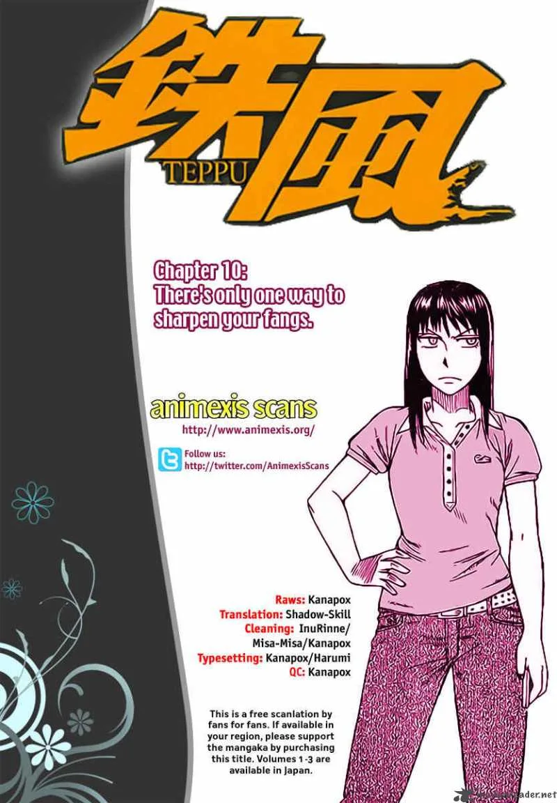 Teppu Chapter 10 page 1