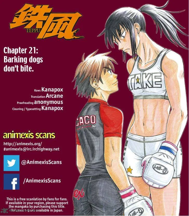 Teppu Chapter 21 page 1