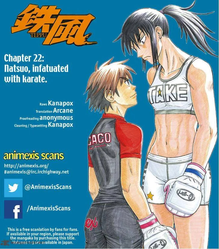 Teppu Chapter 22 page 1